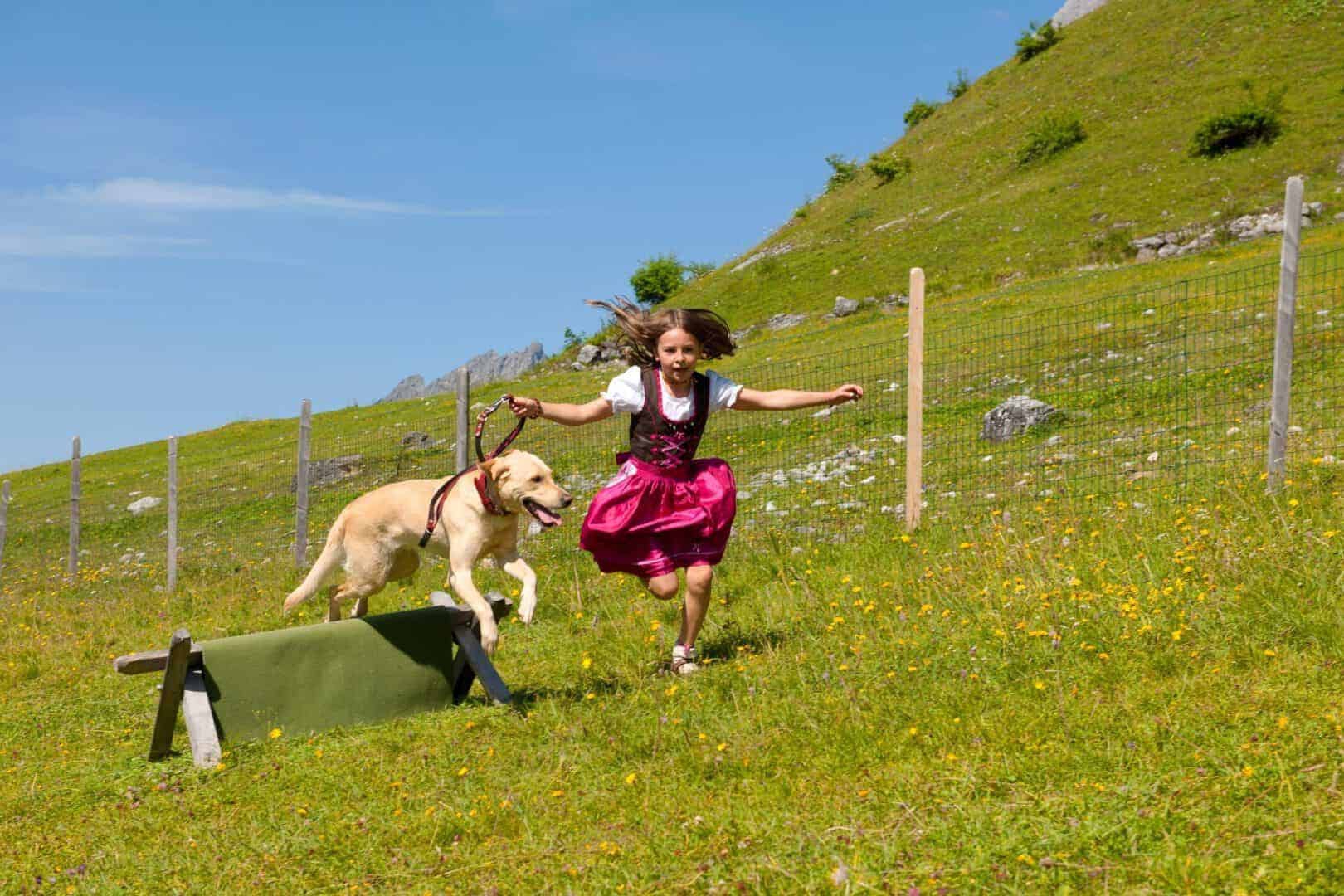 Bergurlaub mit Hund & Kind in Österreich